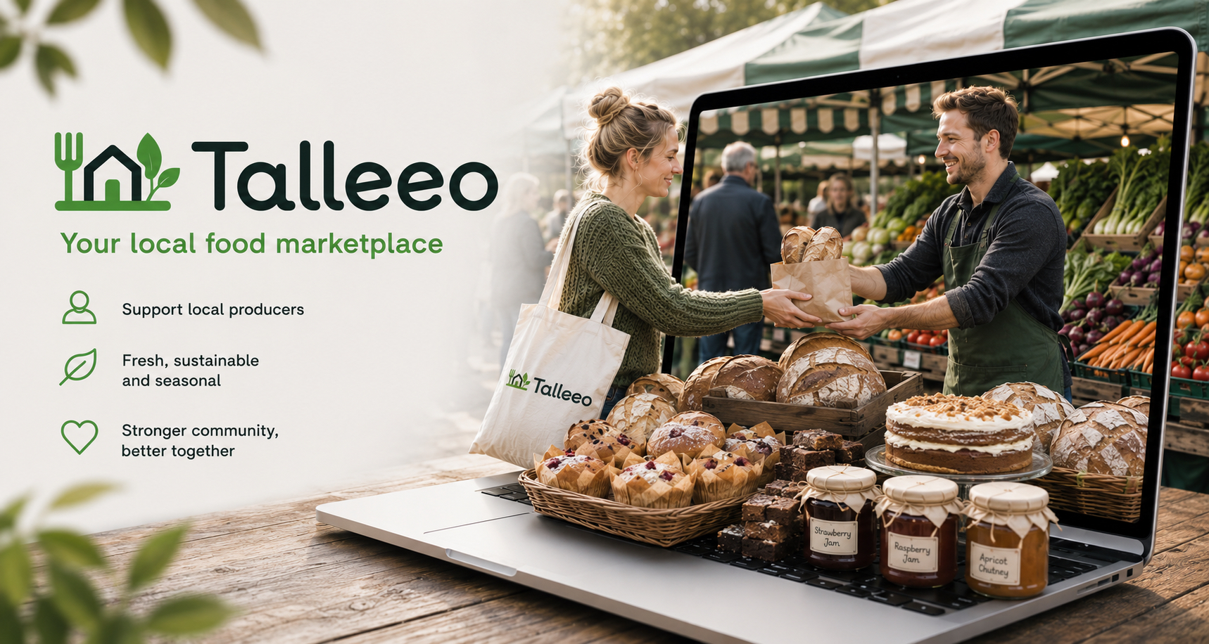 Talleeo local food marketplace